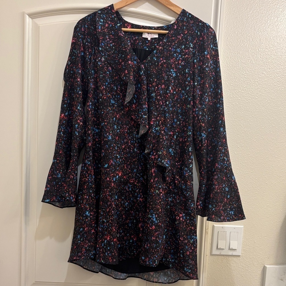 Parker Multicolor Floral dress - Picture 2 of 9